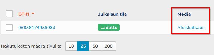 Luo uusi vähittäistuote tuotetietopohjan avulla Tuotteen voi luoda myös kopioimalla olemassa olevan tuotteen tiedot