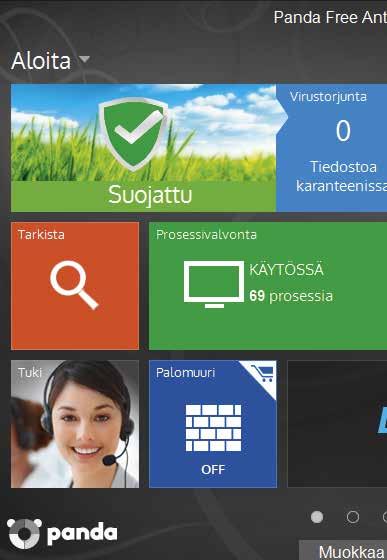 Tarkistuksen jälkeen voi napsauttaa nuolipainikkeita ja selvittää, onko ohjelma löytänyt epäi- lyttäviä kohteita.