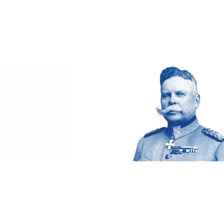 7/5 /hlö Kaarlo Kivekäs kolmen armeijan kenraali 1866 1940 Kaarlo Kivekkään vaiheisiin voi tutustua Kouvolan kaupunginmuseossa 23.11.2017 avautuvassa näyttelyssä.