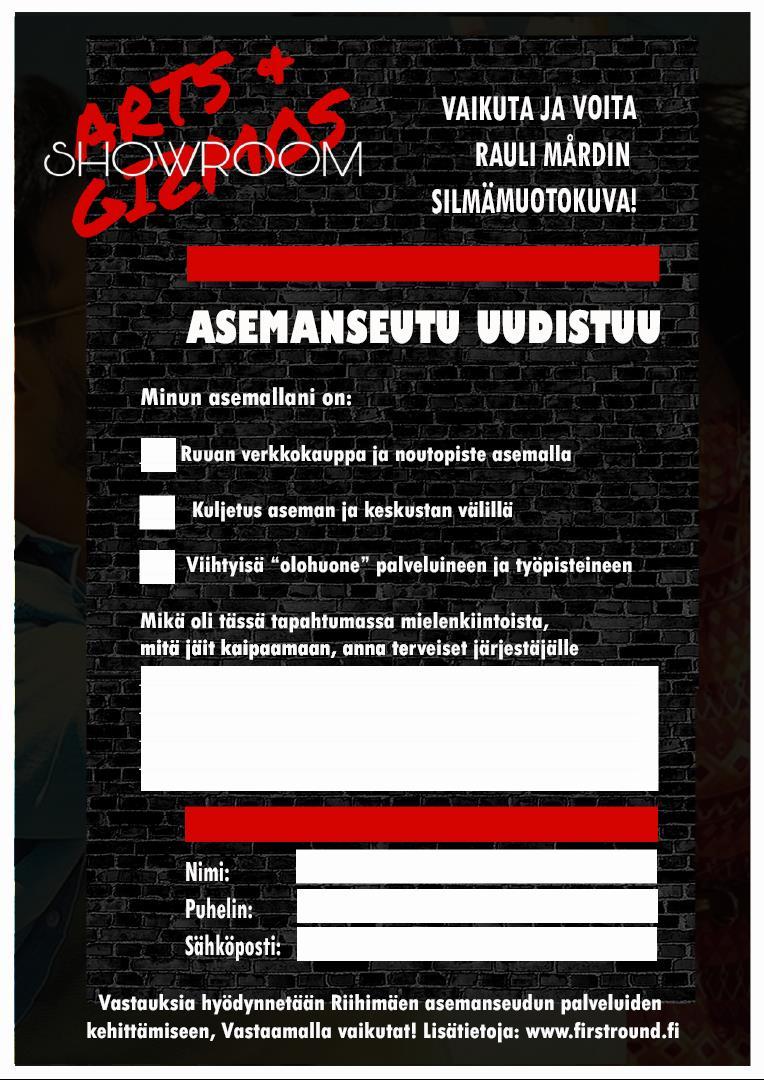 STATION HACKATHON: JALKAUTUMINEN ASEMALLE Tapahtuman aikana jalkautui kahden hengen tiimi asemalle tekemään pikahaastatteluita ja opastamaan tapahtumasta ihmisiä.