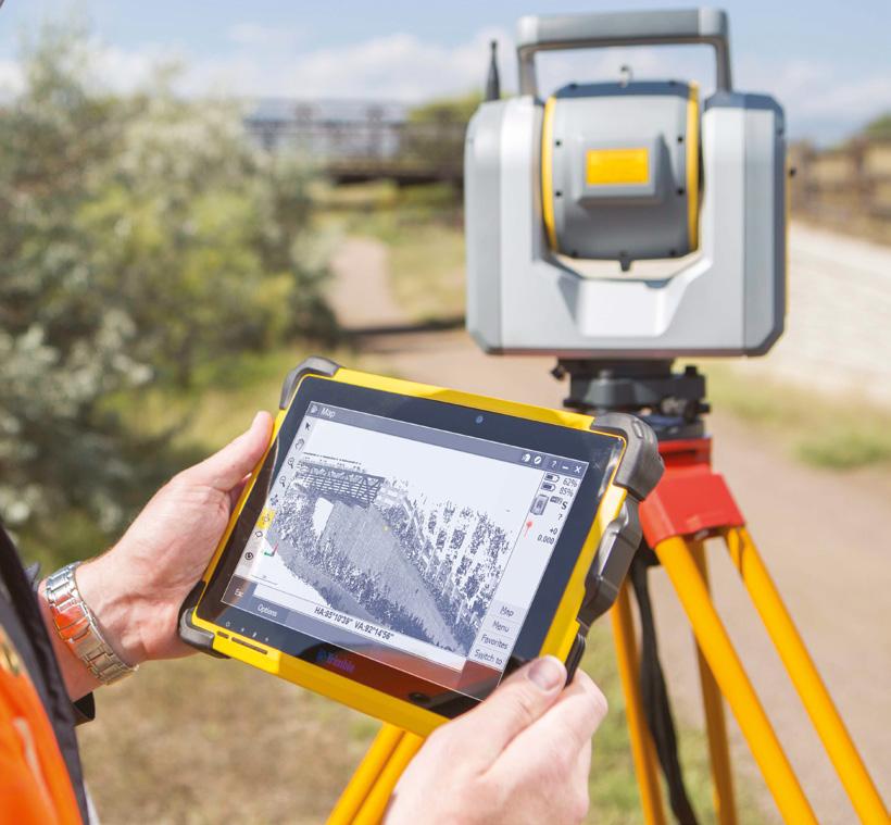 UUTUUS: Trimble T10 maastotabletti Kannettavan tietokoneen tehokkuus tablettikoossa YHTEENSOPIVA: Trimble SX10 keilaintakymetri Trimble S-sarjan takymetrit Trimble R-sarjan vastaanottimet Trimble