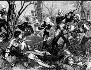 Lopulta vallanhimo sai yliotteen jaarlista, joka vangitsi kuninkaan ja yritti anastaa kruunun itselleen. Warwickin jaarli kuoli Barnetin taistelussa huhtikuussa 1471. tavaikuttajina.