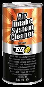 NRO 9245K BG Air Intake System Cleaner BG Air Intake System Cleaner on äärimmäisen tehokas liuotin/ rasvanpoistaja-aine.