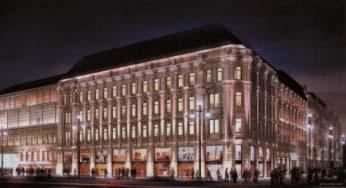 Stockmannin Pietarin tavaratalo tulee sijaitsemaan edustavassa rakennuksessa erittäin keskeisellä paikalla.