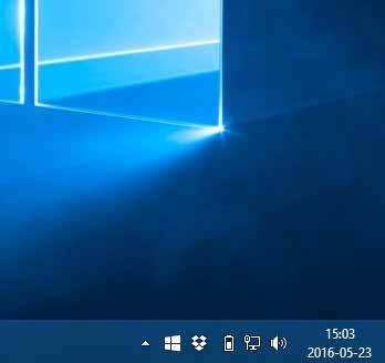 Hanki Windows 0 maksutta Windows 0:een päivittämisen voi aloittaa napsauttamalla pientä kuvaketta Windows :n tai :n kellon