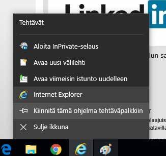Kirjoita sitten langattoman verkon salasana. 9 Windows 0:n oletusselain on uusi Edge. Voit käyttää myös Internet Exploreria.