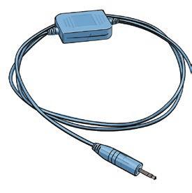 Jos käytät USB-kaapeliamme (sininen): Noudata USB-kaapelin ensimmäistä asennusta koskevia ohjeita.