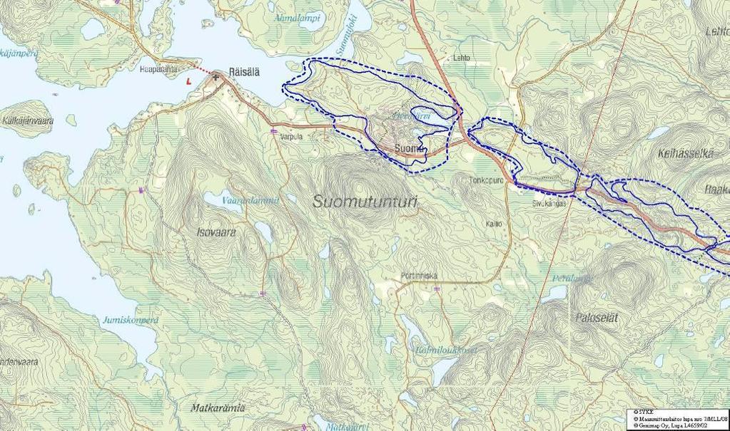 FCG SUUNNITELU JA TEKNIIKKA OY Selostus 13 (100) 3.1.3 Vesiolosuhteet ja maaperä Vesiolosuhteet Kemijärvi ja suunnittelualue kuuluvat Kemijoen vesistöalueeseen.
