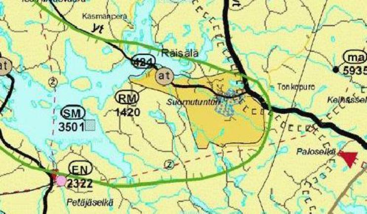 FCG SUUNNITELU JA TEKNIIKKA OY Selostus 55 (100) 7.5.3 Suhde maakuntakaavaan Yleiskaava ei ole ristiriidassa maakuntakaavan kanssa vaan toteuttaa sitä.