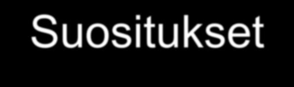 Suositukset Kuntoutussuunnitelma laaditaan kaikkien asianosaisten läsnä ollessa. Tiedon siirtymisen varmistaminen eri kanavia hyödyntäen (esim.