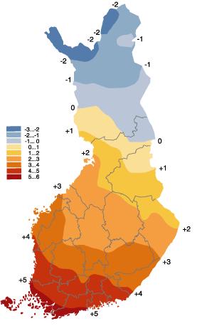 23 Kuvio 7.1. Vuodenajan vaikutukset maaperän lämpötilaan (Kuvio: Nina Leppäharju).