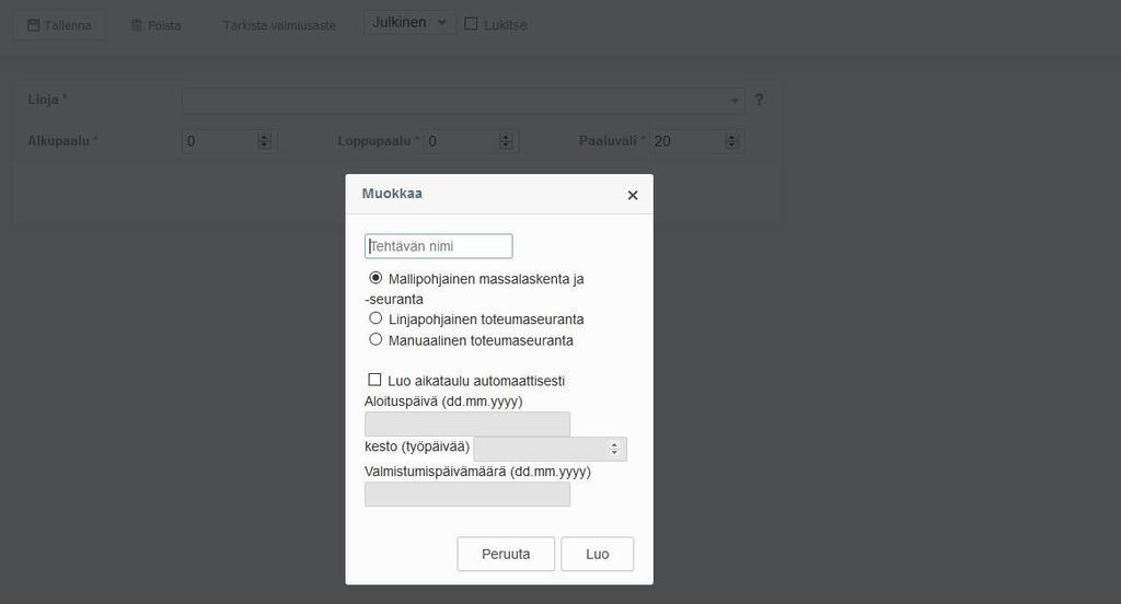 41 8.5 Aikatauluseuranta Projektin aikatauluseuranta voidaan pitää reaaliajassa manuaalisin päivityksin.