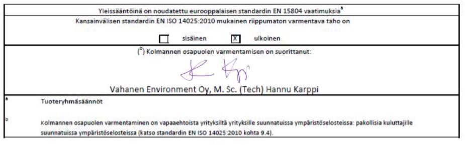 Yleistietoa Valmistaja ja yhteystiedot Saint-Gobain Finland Oy / Weber PL 70 00381 Helsinki Valmistuspaikka: Kiikala www.e-weber.fi Lisätietoja: riitta.helio@e-weber.fi hassan.raad@e-weber.