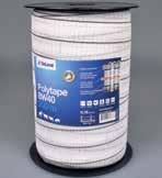 87284504 69,90 UUTUUS Pituus Leveys Johtimet Vastus BWR9 400m 9mm BW12 200m 12mm BW20 200m 20mm BW40 200m 40mm 9 HighVolt johdinta 4 HighVolt johdinta 6 HighVolt johdinta 8 HighVolt johdinta Max