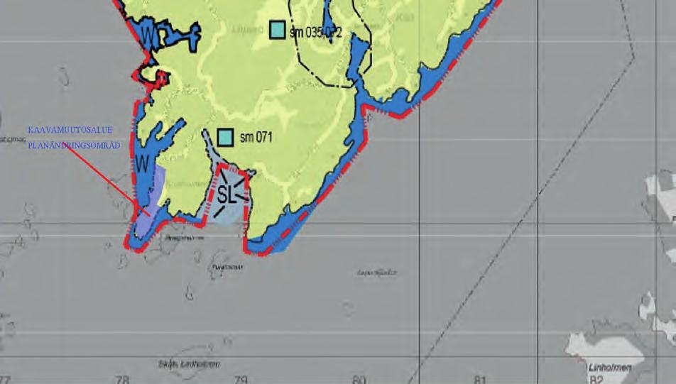 Sipoon Yleiskaava 2025 Sipoon yleiskaavassa suunnittelualue on osoitettu haja-asutusalueeksi, MTH. Maa- ja metsätalouteen liittyvä raakentaminen on sallittu.