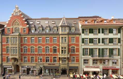Hotelli Kreuz / Bern *** Bernin kävelykeskustassa hyvien ostosmahdollisuuksien äärellä sijaitseva mukava hotelli.