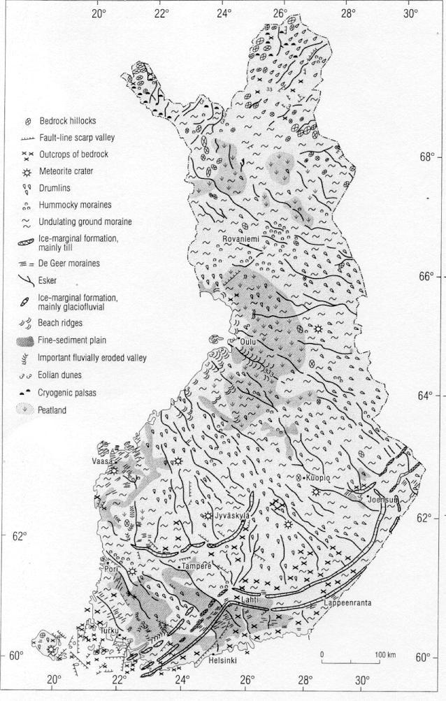 Suomen geomorfologiset