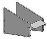 Maksimi pituus 1210mm Minimipituus XXX Ei sisällä eristeitä. Lyhennetään asennusvaiheessa.