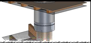 SAVUPELTIMODUULI 1170MM Savukanavan sulkemiseen tarkoitettu moduuli.