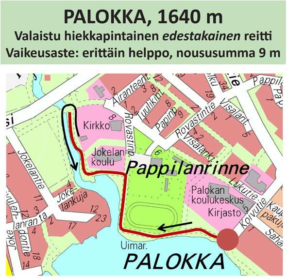 Erityisesti risteyskohdat tulee olla merkitty riittävän selkeästi, ettei reitiltä harhaudu väärään suuntaan.