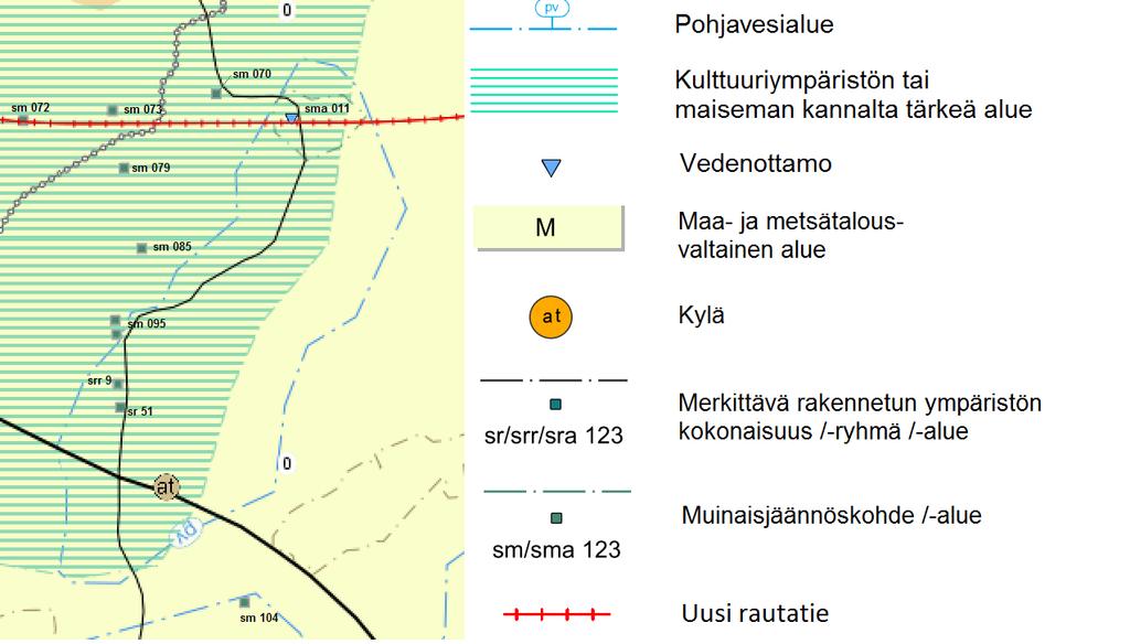 2(2) Kuva 6. Kaukolan I luokan pohjavesialue Salon seudun maakuntakaavayhdistelmässä.