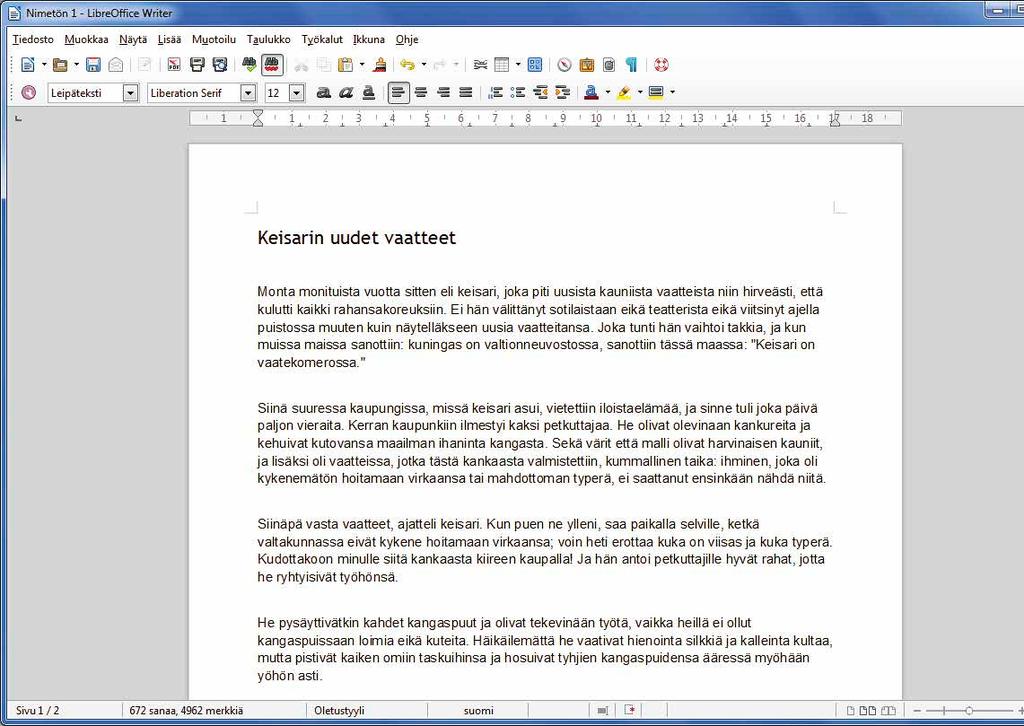 TESTIVOITTAJATESTIVOITTAJA LIBREOFFICE WRITER Vertailun laajin ja tehokkain teksturi 4,5 9,5 GRATIS LibreOffice Writerin käyttöliittymä koostuu lukuisista valikoista ja työkaluriveistä.