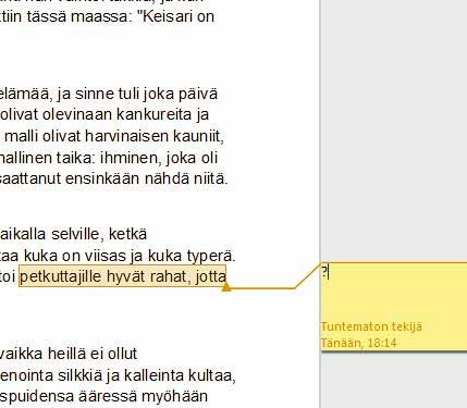 Myös pitkien asiakirjojen taulukot, kuvat ja grafiikat sekä automaattiset sisällysluettelot siirtyivät ohjelmien välillä sujuvasti.