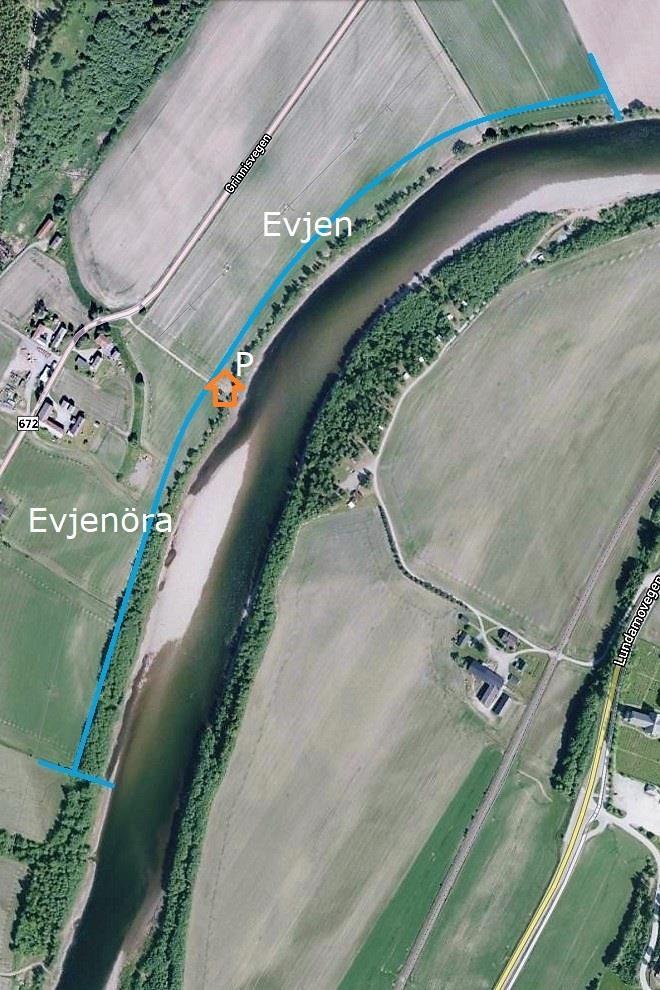 Evjenöra on erittäin hieno pooli joka toimii hyvin eri veden korkeuksilla, kun virtaama on 400-20 kuutiota sekunnissa. Evjenöra poolista saatiin 20 kg lohi muutama vuosi sitten.