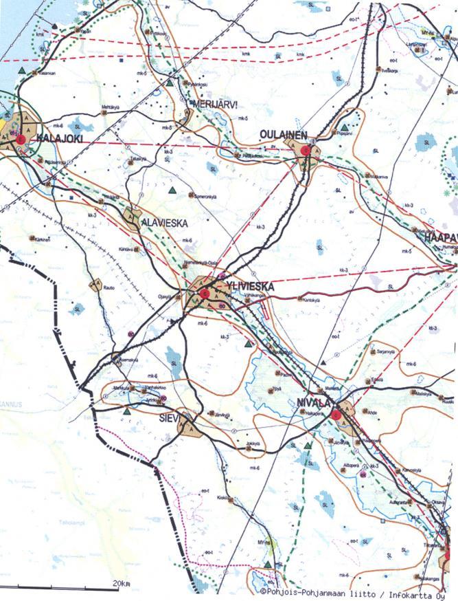19 3.1.4 Kaava-aluetta koskevat suunnitelmat, päätökset ja selvitykset Valtakunnalliset alueidenkäyttötavoitteet Valtioneuvosto on päättänyt valtakunnallisista alueidenkäyttötavoitteista, jotka ovat
