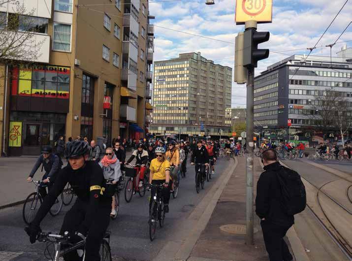 erinomaista liikenneväylää, vaan lisäksi samalla yli kaksi hehtaaria virkistysaluetta kaikkien kaupunkilaisten käyttöön.