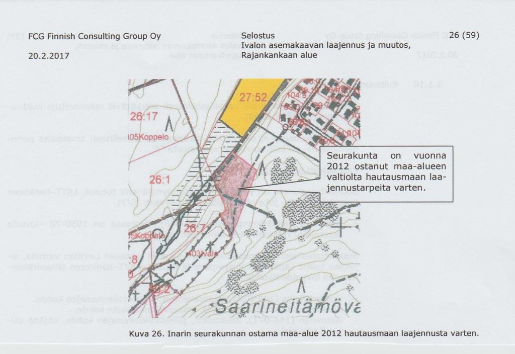 KIRKKONEUVOSTO 7a/2017 Sivu 4 Ivalossa 6.9.2017 Pekka Pekkala KN jäsen ja KV jäsen Hautausmaan uuden osan tarve tulee ajankohtaiseksi muutaman vuoden kuluttua.