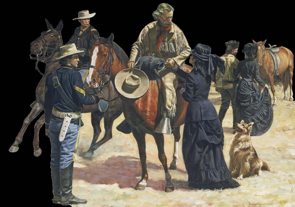 Custerilla oli johtajan ominaisuudet: hän oli peloton ja sitkeä ja tarttui vaistonvaraisesti tilaisuuksiin, joita aukesi, kun ruudinsavu ja pölypilvet peittivät taistelukentän.