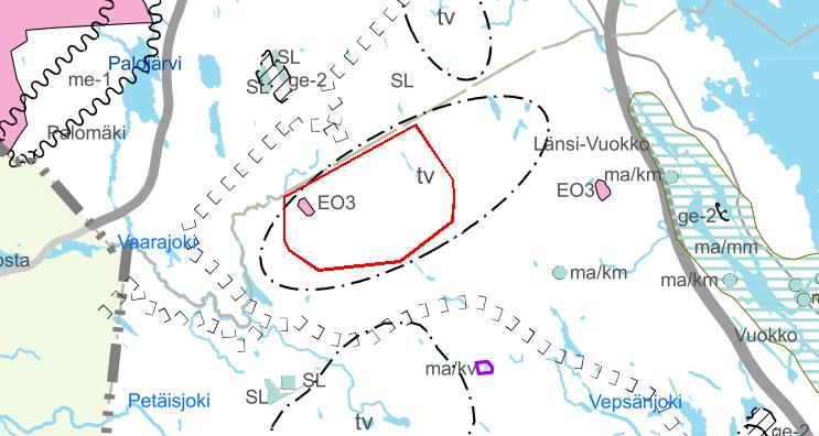 FCG SUUNNITTELU JA TEKNIIKKA OY Kaavaselostus 12 (83) 4.2.3 Pohjois-Karjalan 2. vaihemaakuntakaava Pohjois-Karjalan 2.