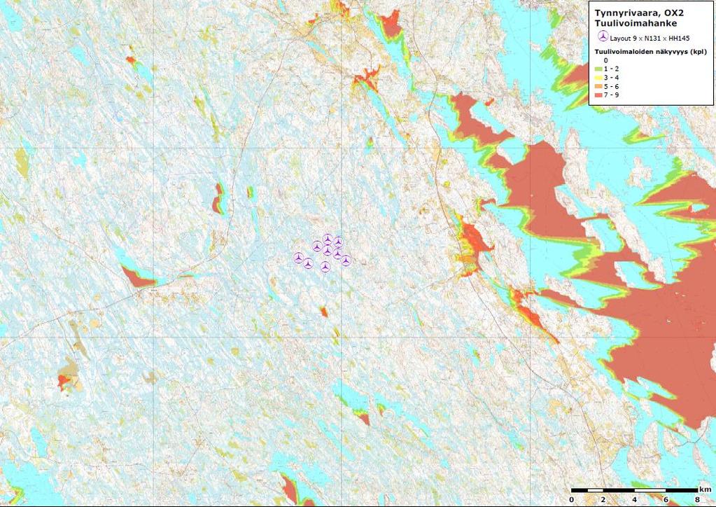 FCG SUUNNITTELU JA TEKNIIKKA OY Kaavaselostus 49 (83) ton, rakennusten tai tienvarsipuuston katvevaikutusta pienialaisuutensa vuoksi, vaikka ne voivat olla paikallisesti hyvinkin merkittävä