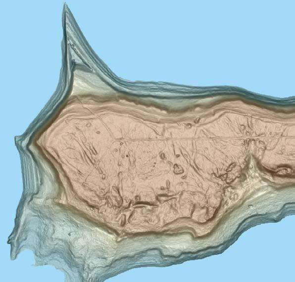 Rastinvirta muodostaa sandurdeltojen ketjuun aukon, jonka kohdalla maanpinta on 35 45 m alempana kuin jäätikköjokisuistojen lakitasanteet. Matalin kohta (n.