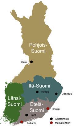 16 tioiden hankintaesimiehiä, joiden vastuulla on puunkorjuun toteuttaminen. (Stora Enso, 2012a.) Stora Enso Metsän liikevaihto oli vuonna 2011 noin 875 miljoonaa euroa.