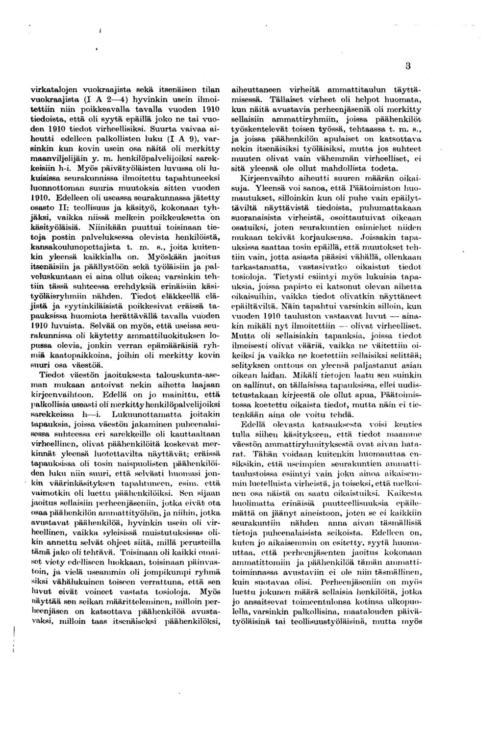 vrkatalojen vuokraajsta sekä tsenäsen tlan vuokraajsta (I A ) hyvnkn usen lmotettn nn pokkeavalla tavalla vuoden 0 tedosta, että ol syytä epällä joko ne ta vuoden 0 tedot vrheellsks.
