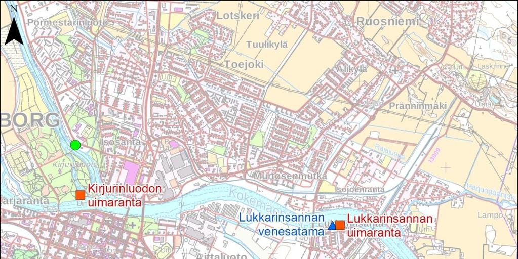 Harjunpäänjoki ja Kokemäenjoen rantamaisema ja kulkureitit ovat merkittävä asuntoalueiden viihtyisyystekijä.