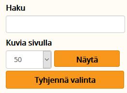 Haku kuvateksteistä Tämä haku kuvapankin ensimmäisellä sivulla etsii kuvateksteistä ja kuvien otsikoista sanoja ja niiden osia.