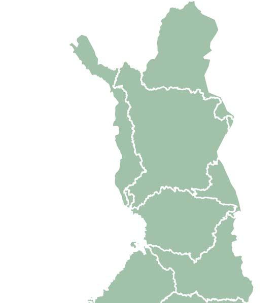 Jäämeren valuma-alue 6 4 2 26 Sken 1 Sken 2 Sken 3a Sken 3b Tuhatta kg N a -1 Sken 5a Sken 5b Kemijoen valuma-alue Tuhatta kg N a -1 6 4 2 Tornion valuma-alue Tuhatta kg N a -1 6 4 2 26 Sken 1 Sken 2