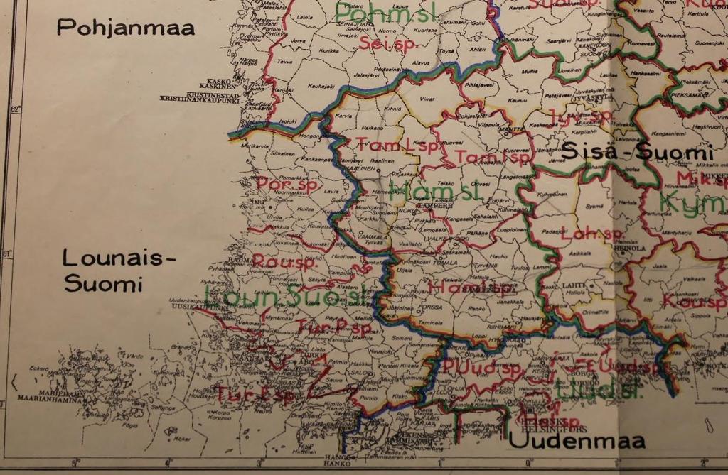 19 2. Divisioonan komentajan johdettavaksi muodostettiin Etelä-Suomen Vastuualue (ESV). Käskyn mukaan kaikkia rauhanaikana sodanajan tehtävien edellyttämiä valmistelua koskevissa asioissa 2.