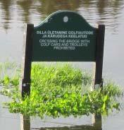 iltapäivällä Niitväljaan, oli siellä satanut 6-7 tuntia yhteen menoon, ja mm. range oli veden peitossa.