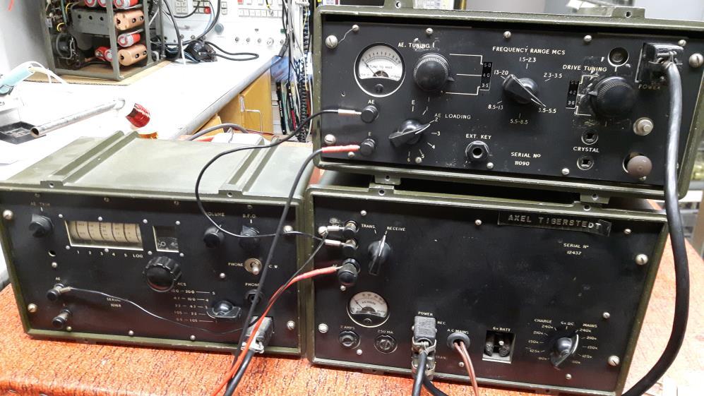 OI5PRM: Kouvolan Sotilasradiomuseon perinnetapahtuman yhteydenpito alkoi engelsmannien agenttiradiolla Mk 119. Tai ainakin kova oli yritys.