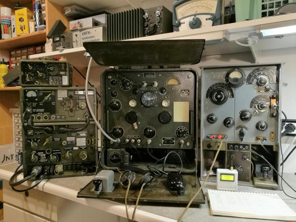 PRT OH100 OH6FA/SA OH6FA/S Osallistuin tapahtumaan PRT25 Pietarsaaresta kutsuilla OH6FA/SA ja OH6FA/S. Radiokeli oli aamulla aika huono ja ensimmäiset QSO:t pidin Harris RF301 rigillä abt.