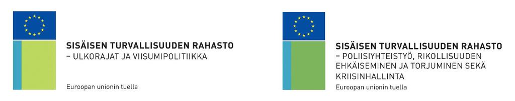EU-tunnuksen (rahaston logon) puuttuminen ja tiedotusvelvollisuuden noudattamatta jättäminen