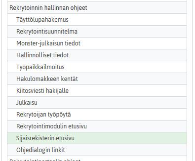 4.9 Rekrytoinnin hakuajan päättymisen kellonaika oletuksena 15.00 4.9.1 Ominaisuuden kuvaus Uudessa Kuntarekry versiossa rekrytoinnin julkaisun päättymisajankohtaa (ts.