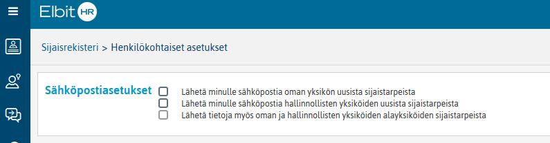 5.2 Sijaistarvelistan oletussorttauksen muutos 5.2.1 Ominaisuuden kuvaus Uudessa Kuntarekry versiossa on muutettu sijaistarvelistanäkymän oletusjärjestystä, kun näkymään saavutaan ensimmäisen kerran