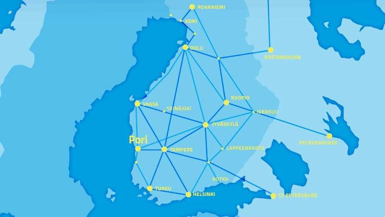 KAIKKI TIET VIEVÄT PORIIN Kaikki tiet vievät myös Porista