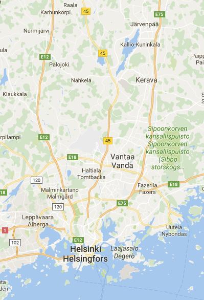 Sijainti Nurmijärvi E12 Järvenpää Tuusula Asunto Oy Keravan Kultaseppä sijoittuu virkeälle Alikeravalle aivan Keravan keskustan läheisyyteen.