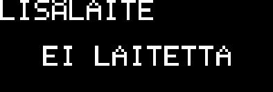 *-näppäintä +-näppäimen ollessa painettuna. Mittarin näyttö 5. 6.